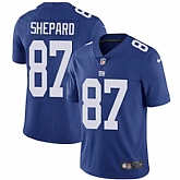 Nike New York Giants #87 Sterling Shepard Royal Blue Team Color NFL Vapor Untouchable Limited Jersey,baseball caps,new era cap wholesale,wholesale hats